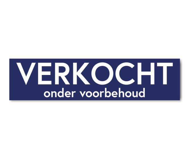 Ultra removable sticker VERKOCHT ONDER VOORBEHOUD
