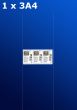 raampresentatie - raamdisplay 1x 3a4